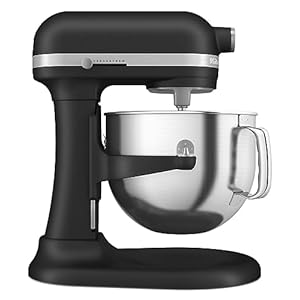 KitchenAid® 7 Quart Bowl-Lift Stand Mixer, Cast Iron Black