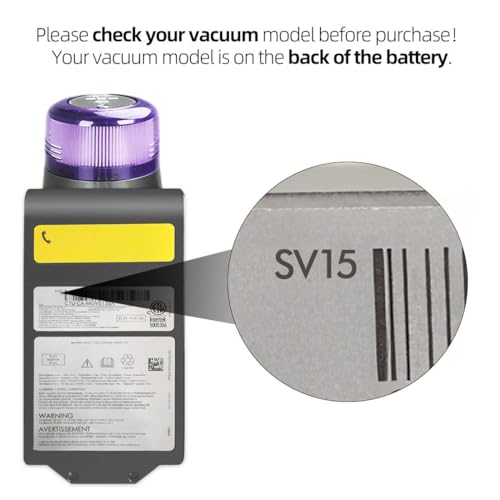 Image of 2 Pack Filters Replacement Compatible with Dyson V11 Animal, V11 Torque Drive, V11 Complete, V11 Extra, V15 /V15s Detect, Washable, Reusable Cordless Vacuum Filter for Pet Hair, Dirt, Dust