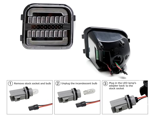 Luz LED de señal frontal para Hummer H3 2006-2010 miniatura 2