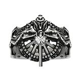 Ring of Legend Lucii, Handmade Final Fantasy Ring, Regis Lucis Caelum Ring, Anime Jewelry, Oxidized Silver Gamer Ring, Iconic Game