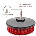 Drill Brush Heavy Duty - Clean Tile & Grout 5X Faster - Spin Away Rust, Soap Scum, Mineral Deposit, Hard Water Stain - 5