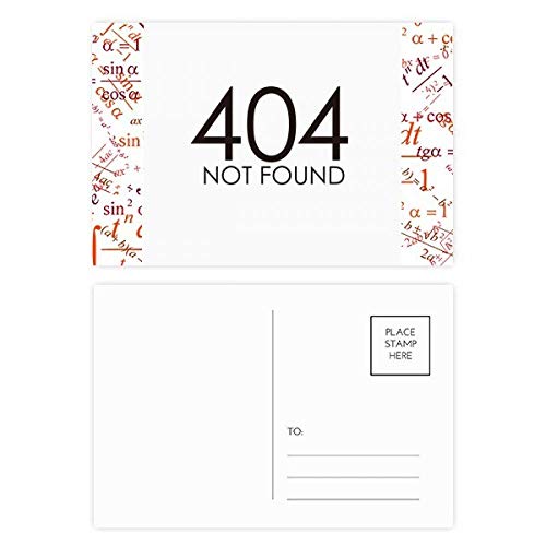 Formule Erreur 404 cartes postales de remerciement pour trouver une idée de message original