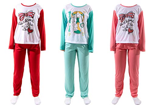 Pijama 4 Estações Longo Comprido Inverno Malha PV (M, Verde)