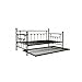 DHP Manila Metal Twin Size Daybed and Twin Size Trundle (Bronze)