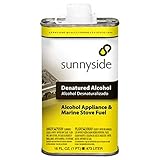 SUNNYSIDE CORPORATION Sunnyside 83416 1 Pint Denatured Alcohol Solvent, 16 Fl Oz