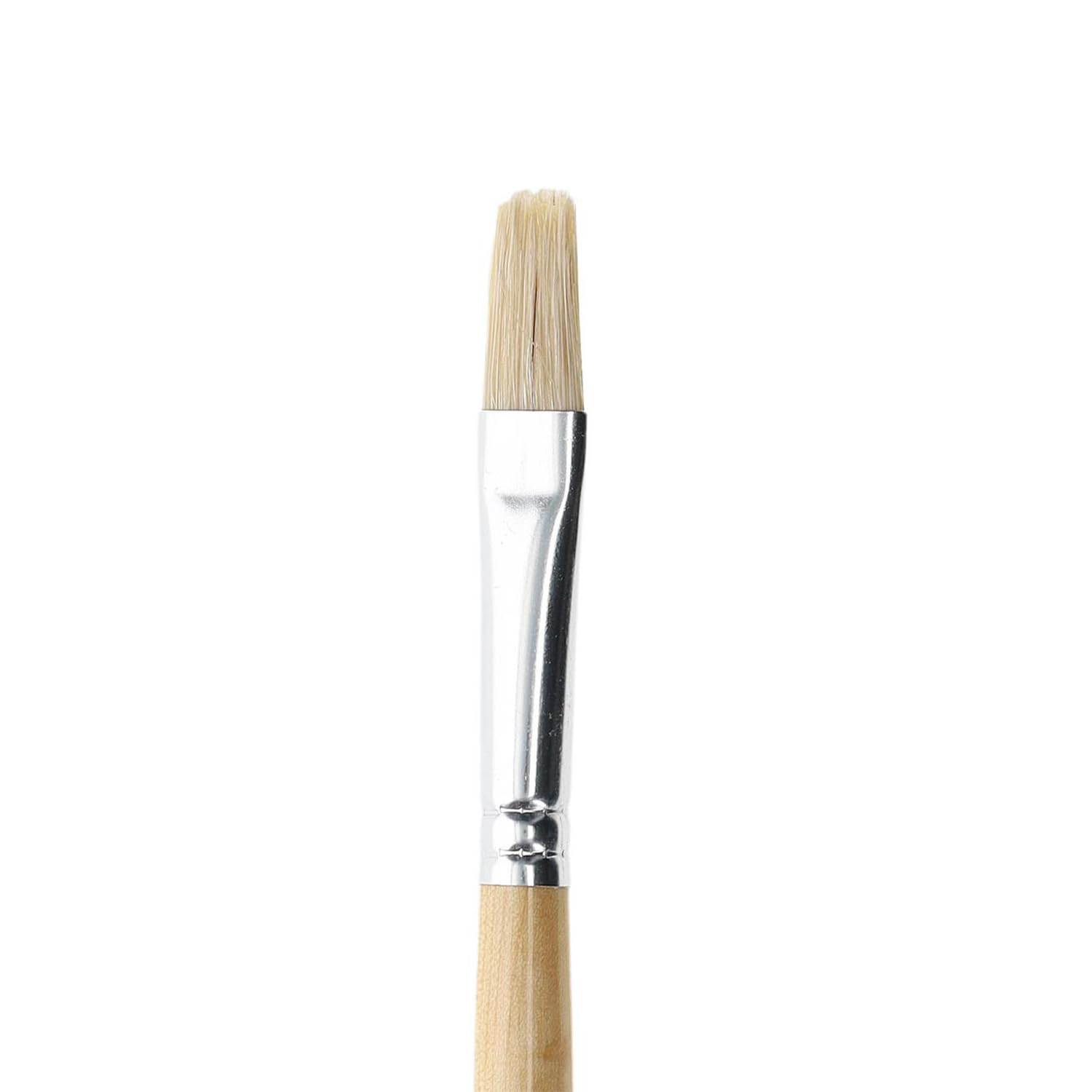 Pro Art Pinceau Brosse White Bristle Flat #6