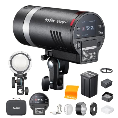 GODOX AD300 Pro II 300Ws TTL Outdoor Strobe with HSS & 2.4G X System