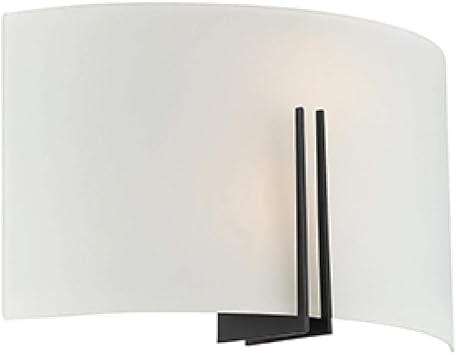 Access Lighting - HI 20447LEDDLP-MBL/WH Prong Wall Sconce, Matte Black