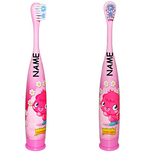 alles-meine.de GmbH elektrische Zahnbürste - Moshi Monsters - Poppets Katze - Kinder & Baby/Batterie betrieben - hochwertige Borsten - Kinderzahnbürste & Babyzahnbürste - M.. – Bild 4