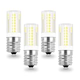 LFLAMPON E17 LED Bulb Microwave Oven Light 5000K Daylight T5 Intermediate Base Lamp 3.5W Equivalent