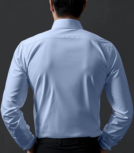 Image of CVC Mens Satin Regular Fit Formal Shirt.