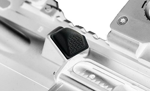 Kit: Guides Spent Brass into Pile, Protects Rifle Paint/Coating, Saves Brass for Re-Loading, Prevents Brass-Burn, Fits Standard Brass Deflectors (Black)