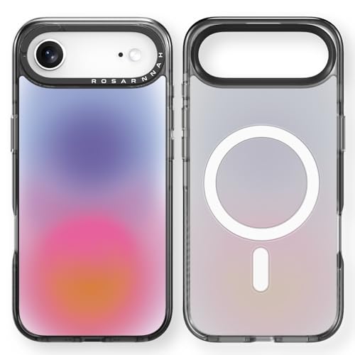 Coque iPhone 17 Air amusante Rosarnnah protectrice et mignonne en noir