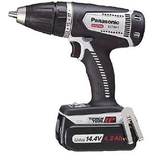 �p�i�\�j�b�N(Panasonic) �[�d�h�����h���C�o�[ EZ74A1 �f���A��( 14.4V/18V�Ή�)�T�C�f�B���O��80mm(18V��)14.4V4.2Ah�d�r�p�b�N×2�E�[�d��E�P�[�X�t �O���[ EZ74A1LS2F-H