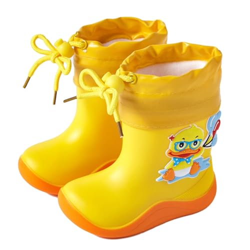 IWIHMIV Kids Rainboots Girls' Rain Boots Boys Rainboots Kids Rain Boots Toddler Rain Shoes Children Boots for Boys and Girls