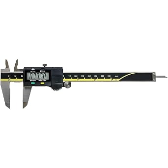 MAC Digimatic Caliper 6" 150mm 500-196-30 Encoder Stainless Steel Electronic Vernier Caliper with .0005"/0.01mm Resolution for Accurate Measurement