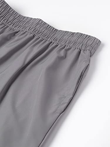 Image of ATICX Polyester Shorts for Men - Quick Dry Lightweight with Zipper Pockets - Gym, Running, Jogging, Training Half Pants for Basketball, Swimming, Badminton, Cycling, Football, Outdoor & Home Wear