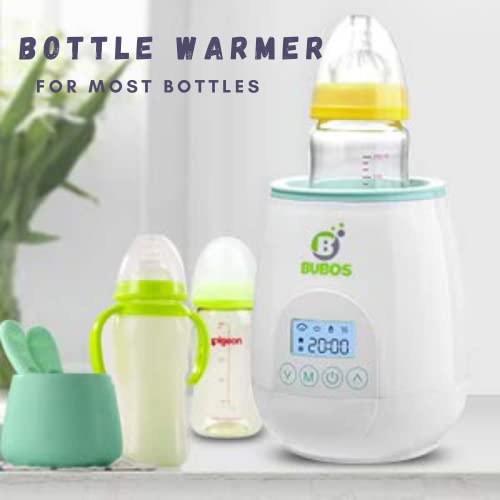 Bubos Bottle Warmer, 4-In -1 Baby Bottle Warmer For Breastmilk, Universal Bottle Support, Auto-Shut Off, Bpa Free, Baby Food Jar Included Support, Auto-Shut Off, Bpa Free, Baby Food Jar Included #TOP7