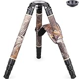 INNOREL RT90CM Carbon Fiber Bowl Tripod - Heavy Duty With 75mm Bowl, 40mm Leg Tube, Ultra Stable Professional Camera Tripod, Max Load 88lb/40kg, Camouflage Sleeve