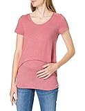 maternity Das perfekte Basic ESPRIT Maternity Damen Nursing ss T-Shirt, Rose Scent-663, M