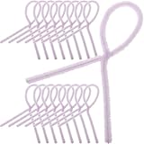 CLISPEED Palitos de Peluche DIY para Manualidades, 100 Unidades Tamaño Estándar, Color Morado Claro, Flexibles y Moldeables, Ideales para Educación Temprana y Creatividad Artística