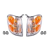 Front Turn Signal Light Replacement Set for 2001-2004 Toyota Sequoia & 2004 Toyota Tundra Double Cab (To Aug...