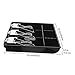 HONMEET Professional Cash Register Accessory Cash Drawer Tray 3 Dividers Money Organizer for Office Retail