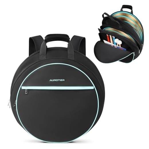 Best backpack for musicians AUROTIER 22" Water-Resistant Cymbal Bag
