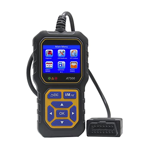 Kairiyard OBD2 Appareil de diagnostic universel pour voiture Code d'erreur Lecteur Scanner Diagnostic Scanner Scan Scan Outil de diagnostic pour protocoles OBD II/EOBD après 2003 Cover