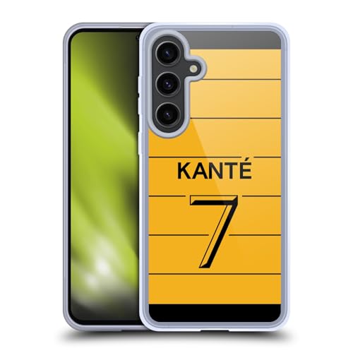 Funda Samsung Galaxy S24+ de gel suave con diseño oficial Chelsea FC de N'Golo Kanté 2021/22