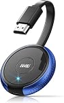 AIMIBO iOS Wireless Display Adapter 4K 5G - Direct Plug & Play HDMI Dongle for iPhone iPad Smartphone Tablet Laptop, Cast Video to HDTV Monitor Projector, Support Airplay Miracast DLNA