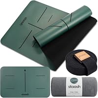 Tappeto yoga in gomma naturale e microfibra 5mmx68cmx1,83m - Chakra del cuore ACHAMANA Tappeto yoga in gomma naturale e microfibra 5mmx68cmx1,83m - Chakra del cuore ACHAMANA
