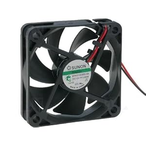Sunon fan 60x60x15 mm ME60151V2-A99 DC 12V 4700rpm 33 dBA Vapolager 2 strands