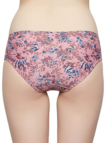 Image of Triumph Fashion Midi Bra for Women Floral Print Medium Coverage| Soft Touch Microfiber Midi Panty My Flower Minimizer Series Comfortable Lingerie Sophisticated Everyday Underwear Pack of 1