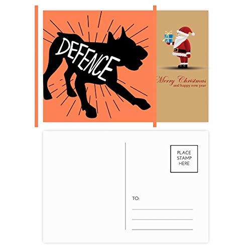 Cartes postales père Noël lot de 20 Black Donkey pour ne plus manquer de cartes de vœux