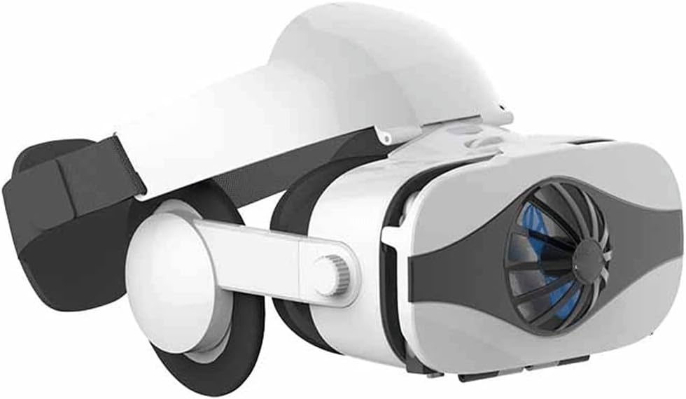 Gift for Kids and Adults for 3D Gaming and VR Videos– High Definition Optical Lens, Fully Adjustable Strap, Focal and Object Distance – Perfect VR Headset for 4.0" to 6.3" Any Phones