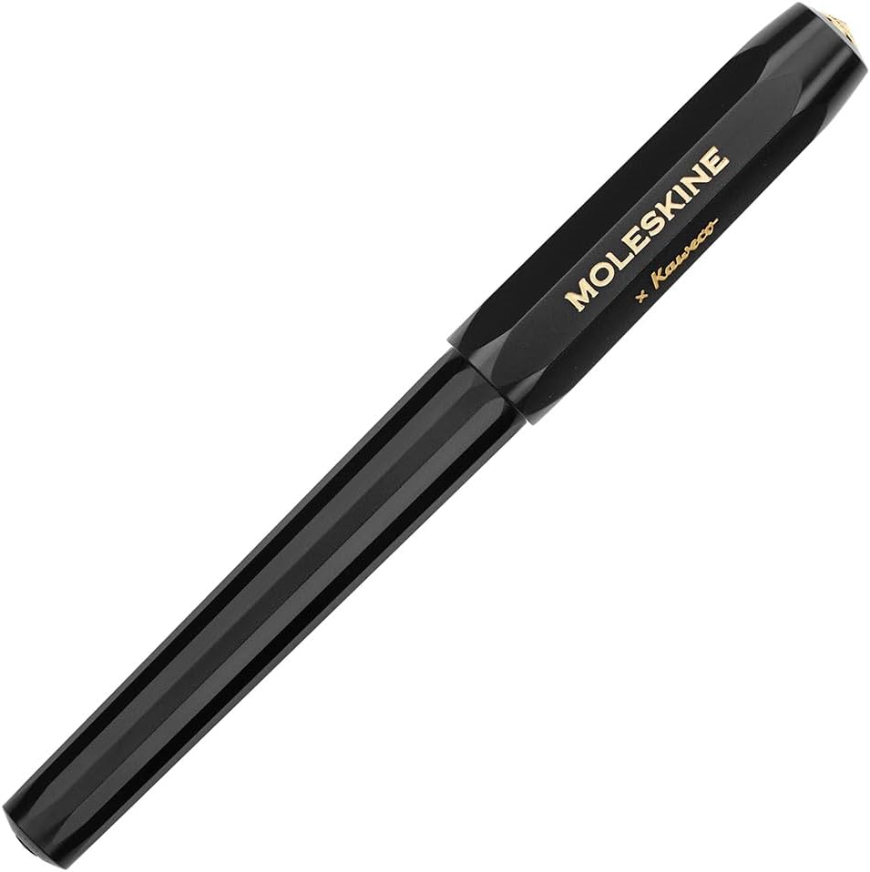 Moleskine x Kaweco, Ballpen, 1.0mm Point, Black with Blue Ink