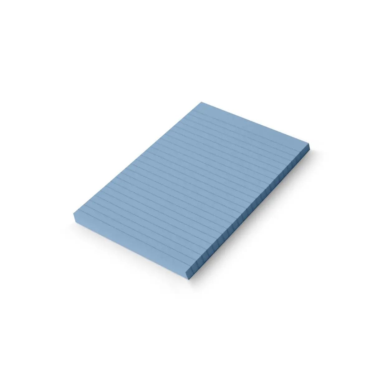 The Dyslexia Shop A5 8mm Lined Coloured Paper Refill Pad Pack of 5 / Blue