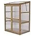 Giantex Garden Portable Wooden Cold Frame Greenhouse Raised Flower Planter Protection (30.0