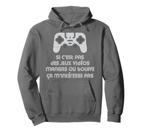 Mangas Et Jeux Vidéos Jeux Vidéo Anime Gamer Geek Ado Garçon Sweat à Capuche