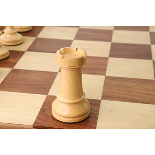 Jeu d'échecs Staunton d'exception en palissandre doré cadeau idéal - 5