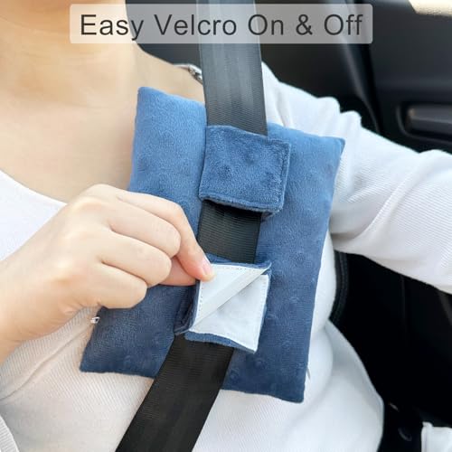 Image of Little Port Pillow Heart Surgery Pillows for Chemo Port After Open Heart Surgery Recovery Gifts Bypass Pacemaker Must Haves Protector Cushion Minky Dot Denim Blue