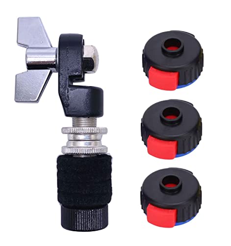 Jiayouy Cymbal Quick Release Nut & Hi Hat Clutch for Cymbal Jazz Drum Parts Accessories 4 Packs...