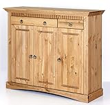 schränke kiefer gelaugt geölt Kommode clever-moebel 3trg. Kommode aus Kiefernholz gelaugt/geölt, Schrank, Sideboard