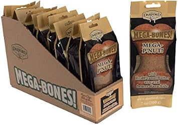 Darford 7OZ PeanButter Dog Bone - 10 Pack