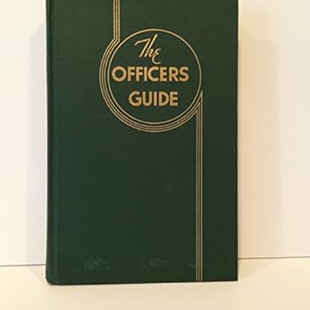 Hardcover Officers' Guide. (21st ed). Book