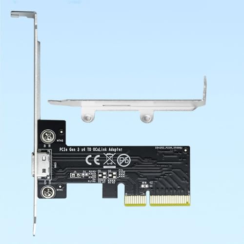 Conversor PCIe 4.0 4X a SFF 8612 para expandir discos NVMe 3