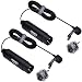 Comica CVM-V02C2 Cardioid XLR Lavalier Lapel Microphone,Microphone for Camera Canon Sony Panasonic Camcorders Zoom H4n H5 H6 Tascam DR-40 DR05 DR-701D DR-60D DR-70D DR-100 Recorders (2 Pack)â€¦
