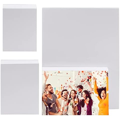 Cimeton 6Pack Photo Paper for Printer Picture Printer Paper, 3.5 x 5 Inch, 4 x 6 Inch, 5 x 7 Inch, 8.3 x 11.7 Inch White Glossy Professional Photographic Paper for a Variety of Inkjet Printers Cover