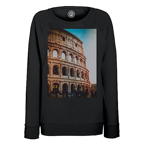 Sweatshirt femme confortable motif patrimoine mondial et Colisée